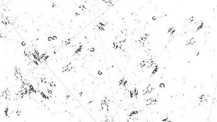 Abstract grainy grunge black and white distressed wall background.  rough dirty surface texture with dust overlay for retro vintage projects. 