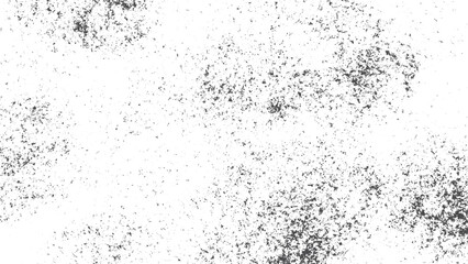 Obraz premium Abstract Black Ink Splatter on White Background. Abstract drops and smears of black acrylic paint. 