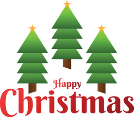 Merry Christmas text with three design images post 