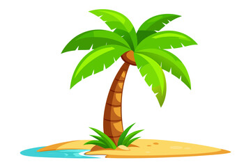 coconut tree illustration