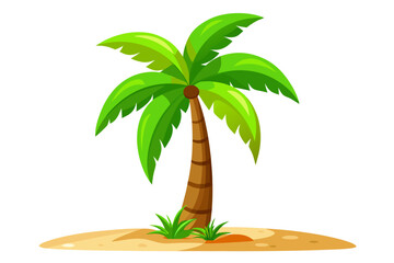 palm tree vector illustration