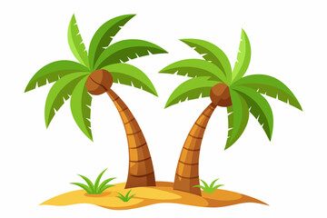 palm tree vector illustration