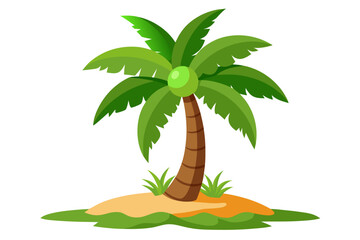 palm tree vector illustration