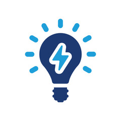 Fototapeta premium Electricity icon