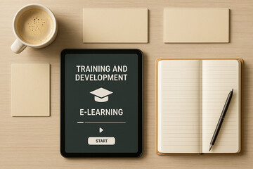 Training & Development Corner – Learning & Professional Workspace