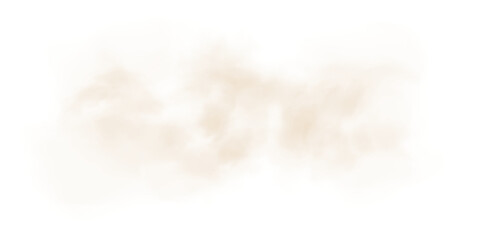 Transparent Gold fog or smoke. Gold smoke cloud effect. Vapor, magic haze.