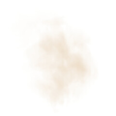Transparent Gold fog or smoke. Gold smoke cloud effect. Vapor, magic haze.
