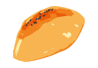 スイートポテトのイラスト