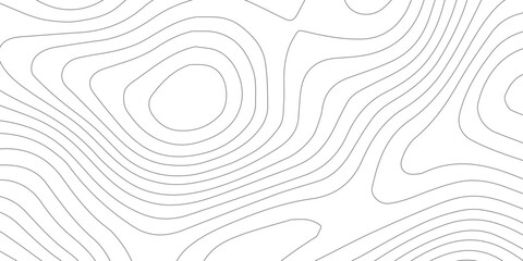 White contour line seamless pattern on black, abstract stylized mountain relief, detailed topographic map with geographic elevation, texture, and paper-like background © MRIDUL