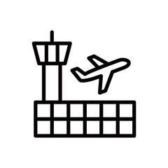 Airport & Airplane Icons, Overseas Travel & Business Trip Icons