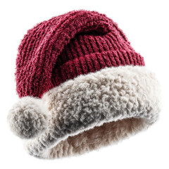 red cap isolated on white