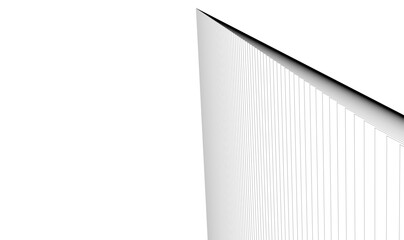 Architectural building vector 3d illustration 