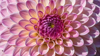 Radiant Bloom: A close-up shot of a captivating dahlia showcases its intricate petals in a stunning display of nature's artistry. The image captures the essence of a delicate dahlia.