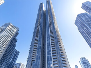 Obraz premium Modern Skyscraper Architecture Photo