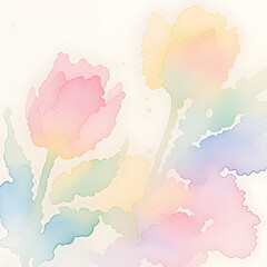 abstract watercolor background with watercolor splashes