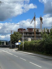 Budowa, dźwigi , małopolska 