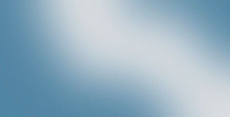 Blue white abstract gradient background, grain texture effect dark vibrant color flow wave on  backdrop.