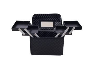 Elegant Travel Makeup Box Organizer for Cosmetics