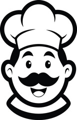 chef hat vector illustration
