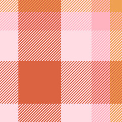 Autumn Light Colors Plaid Pattern