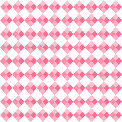 Seamless Pink Argyle Pattern on Gray Background – Classic Geometric Texture