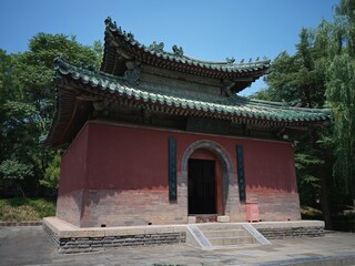 Fototapeta premium Longxing Temple in Zhengding Ancient City, Zhengding County, Hebei Province, China