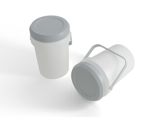 Bucket Mockup for Paint and Storage