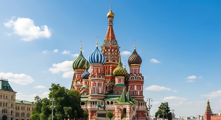 St. Basils Cathedral - A Moscow Landmark.