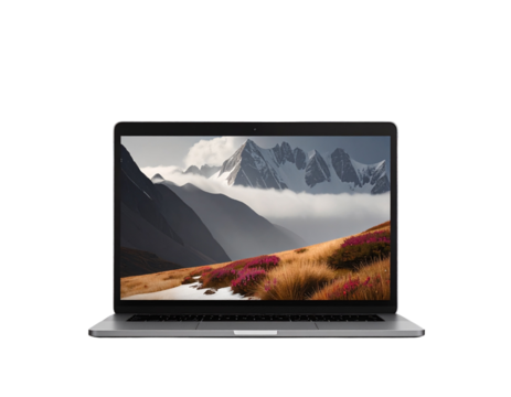 Untitled design - PNG Sleek modern closed laptop design