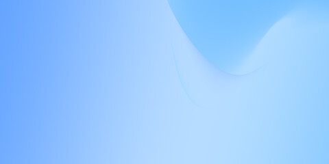Abstract illustration background of curved waves in a blue gradient.