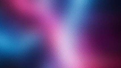 Abstract geometric background with vibrant pink and blue gradient light streaks