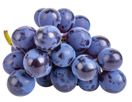 Untitled design - Ripe, juicy purple grape cluster isolated on white background  (3)