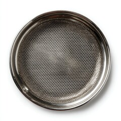 Circular metal sieve