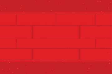 old dirty red concrete wall background.