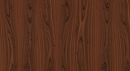 Naklejka premium Royal Walnut: Seamless Dark Wood Texture.