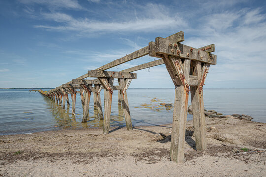Alte Seebr&uuml;cke Flensburger F&ouml;rde