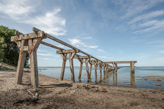 Alte Seebr&uuml;cke Flensburger F&ouml;rde