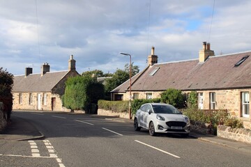 Cottages, Pencaitland, East Lothian.