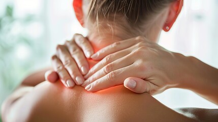 Posture for Comfort: Effective Neck Pain Relief Posture &ndash; Neutral Spine Alignment When Sitting/Standing, Shoulders Relaxed (Not Hunched), Chin Tucked Slightly to Avoid Forward Head Tilt