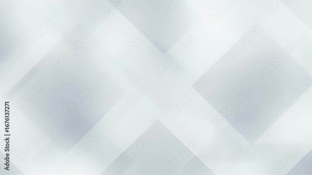 Poster Abstract Geometric Shapes Shift and Transform Seamlessly in a Grey Gradient Background Animation Loop