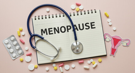 Understand menopause with medical support and medication for women's health and hormonal changes