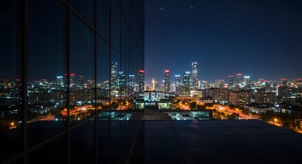 Fototapeta premium city at night