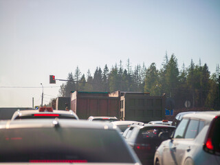 complete traffic jam