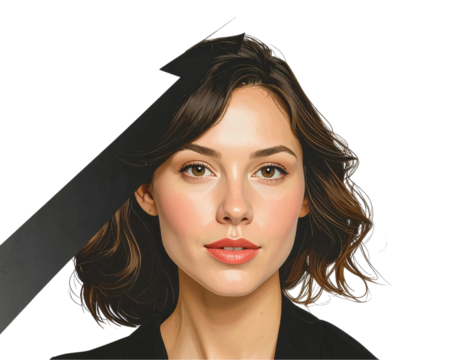 portrait of a young woman