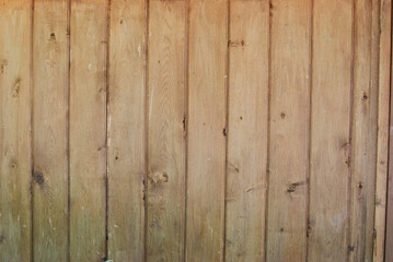 Wooden fence