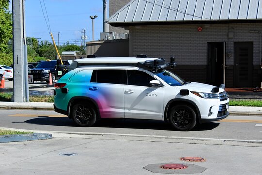Zoox/Amazon has begun testing its autonomous mapping vehicles on public roads in Miami, with the eventual goal of offering a fully driverless ride-hailing service in the city.