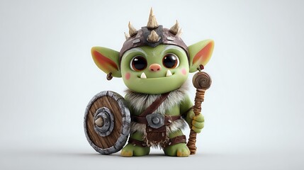  Cute Goblin Cartoon Character