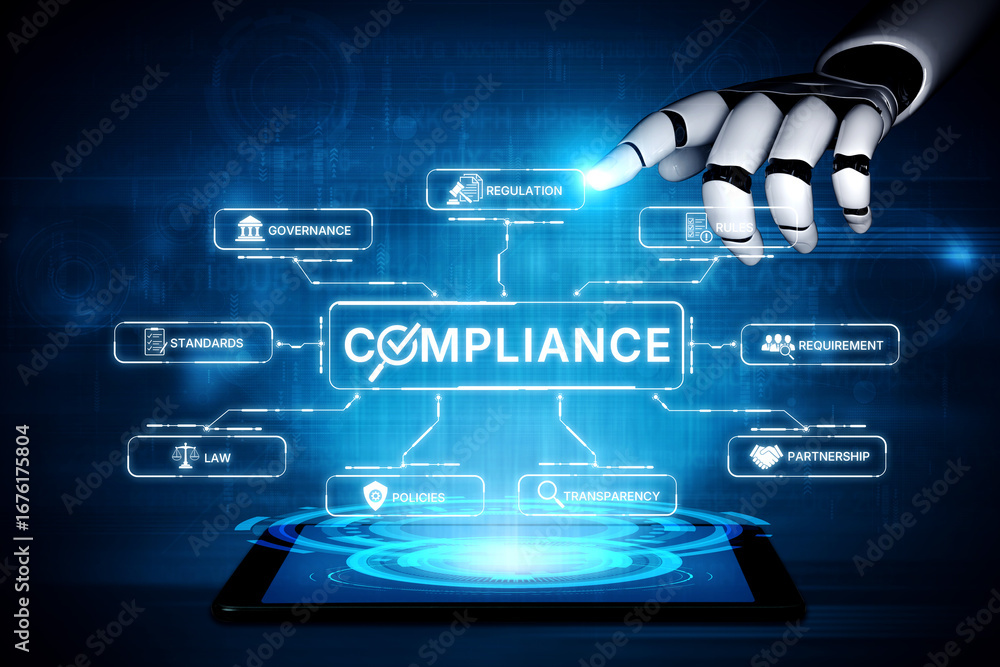 Poster ai ensures compliance with automated policy checks, smart regulation systems, and intelligent auditi