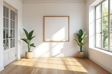 Fototapeta premium modern living room with window