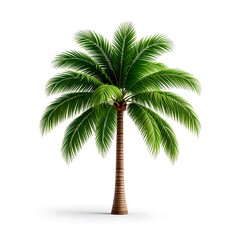 Obraz premium Isolated palm tree